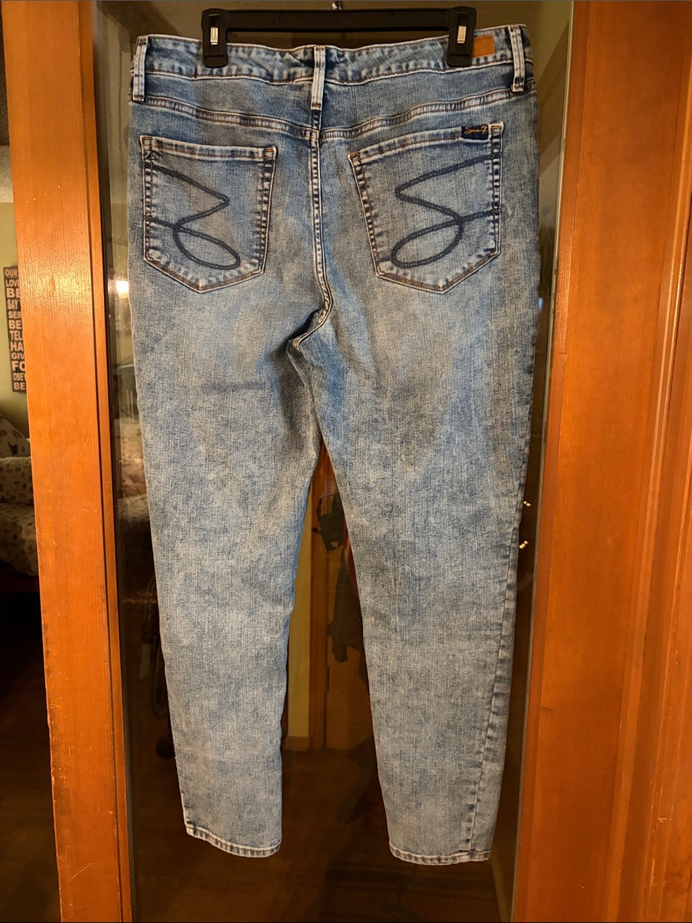 Women’s Metro Ultra High Rise Skinny jeans Size 12 by Seven7 - Picture 3 of 6